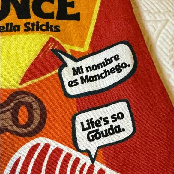 Trader Joe's Red Cheese Experience Tote Bag - Picture 5 of 7